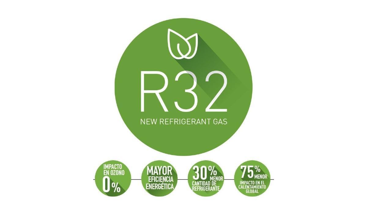 Gas R32 refrigerante