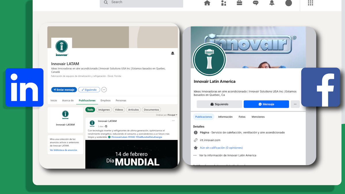 Innovair abre nuevos canales digitales para los mercados de Latinoamérica